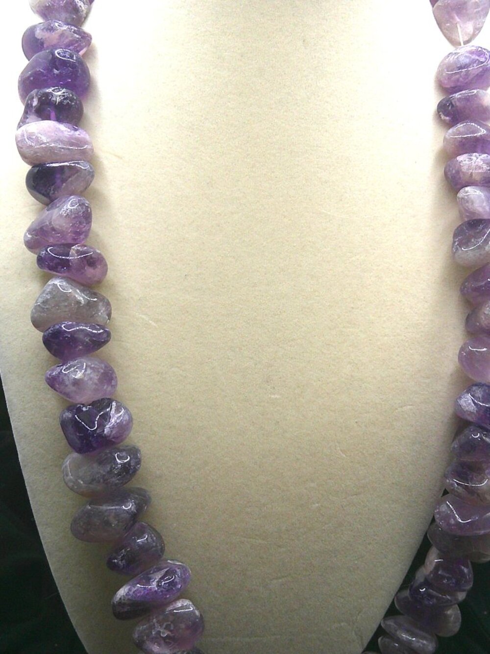 34" Amethyst Stone Strand